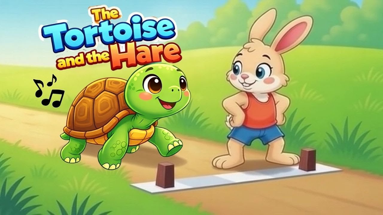 🎵 The Tortoise and the Hare — Sing‑Along for Toddlers