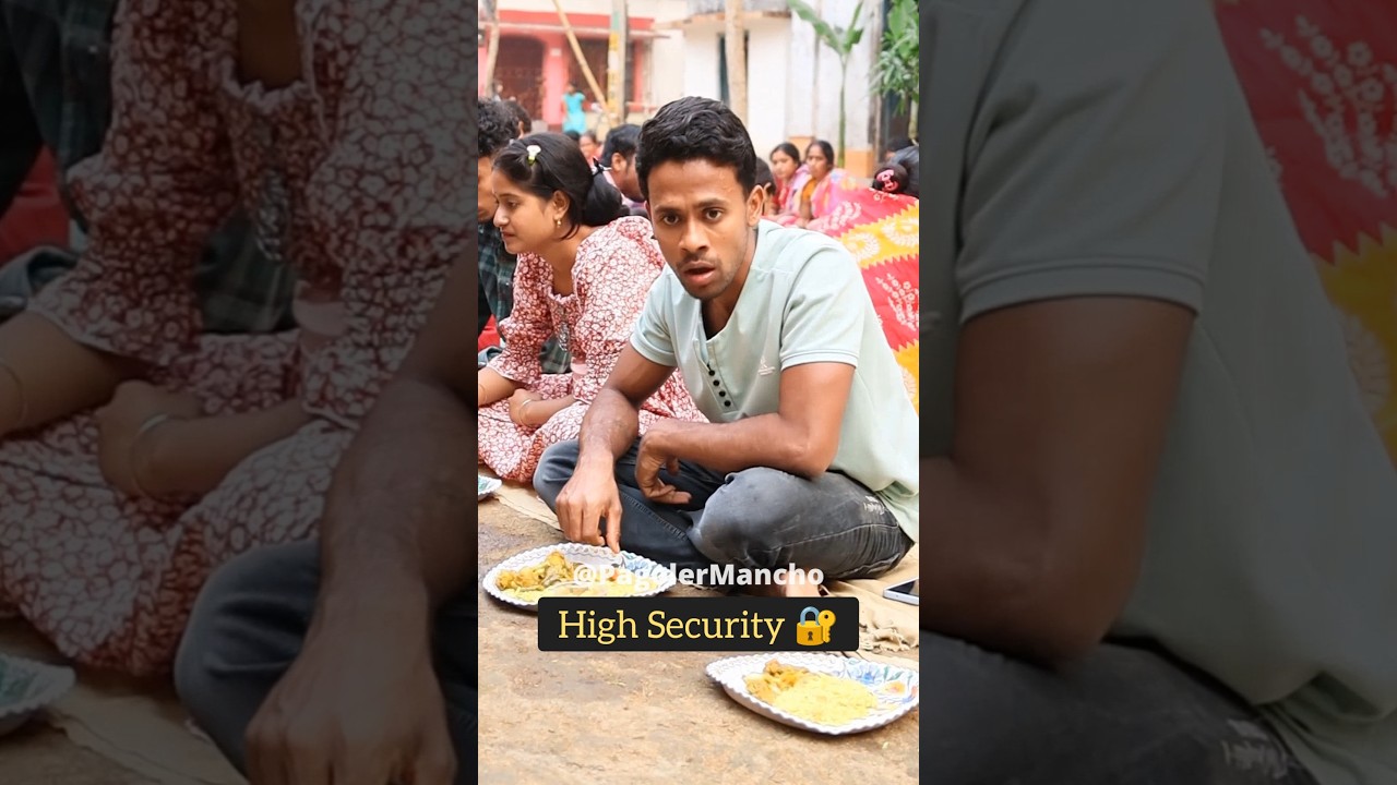 High Security 🔐 #comedy #banglacomedy #pagolermancho