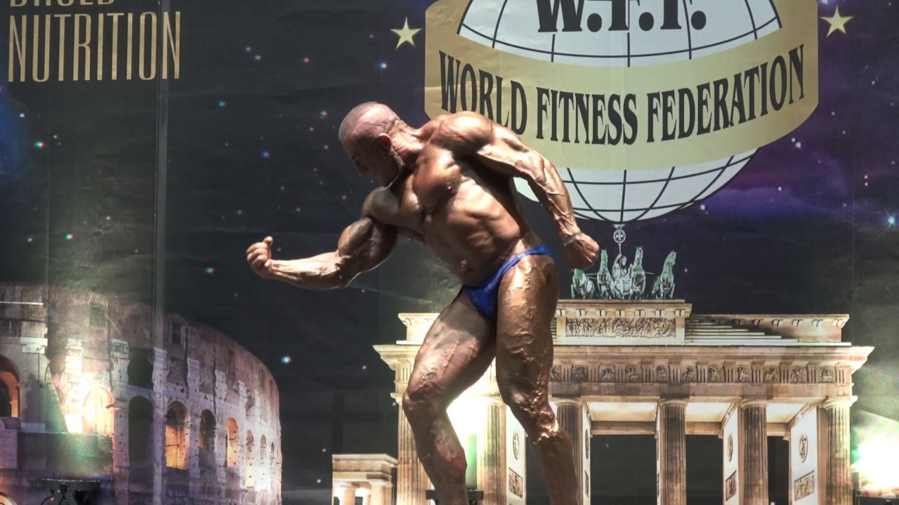 Andrea Mazzoni - Competitor No 145 - Men Superbody - WFF European Championship 2018