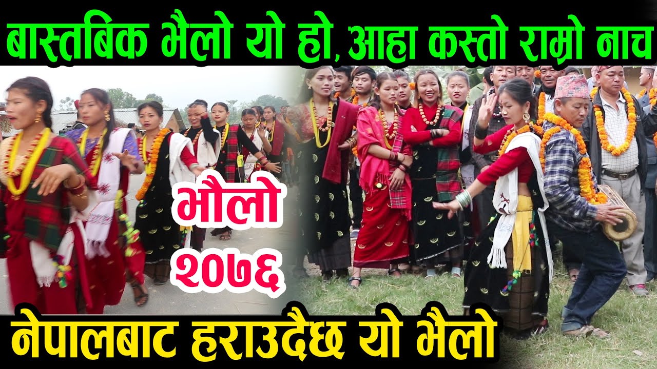 यो सालकै उत्कृष्ट भैलो, हेर्नुहोस् वास्तविक भैलो यस्तो हुन्छ Vailo 2076