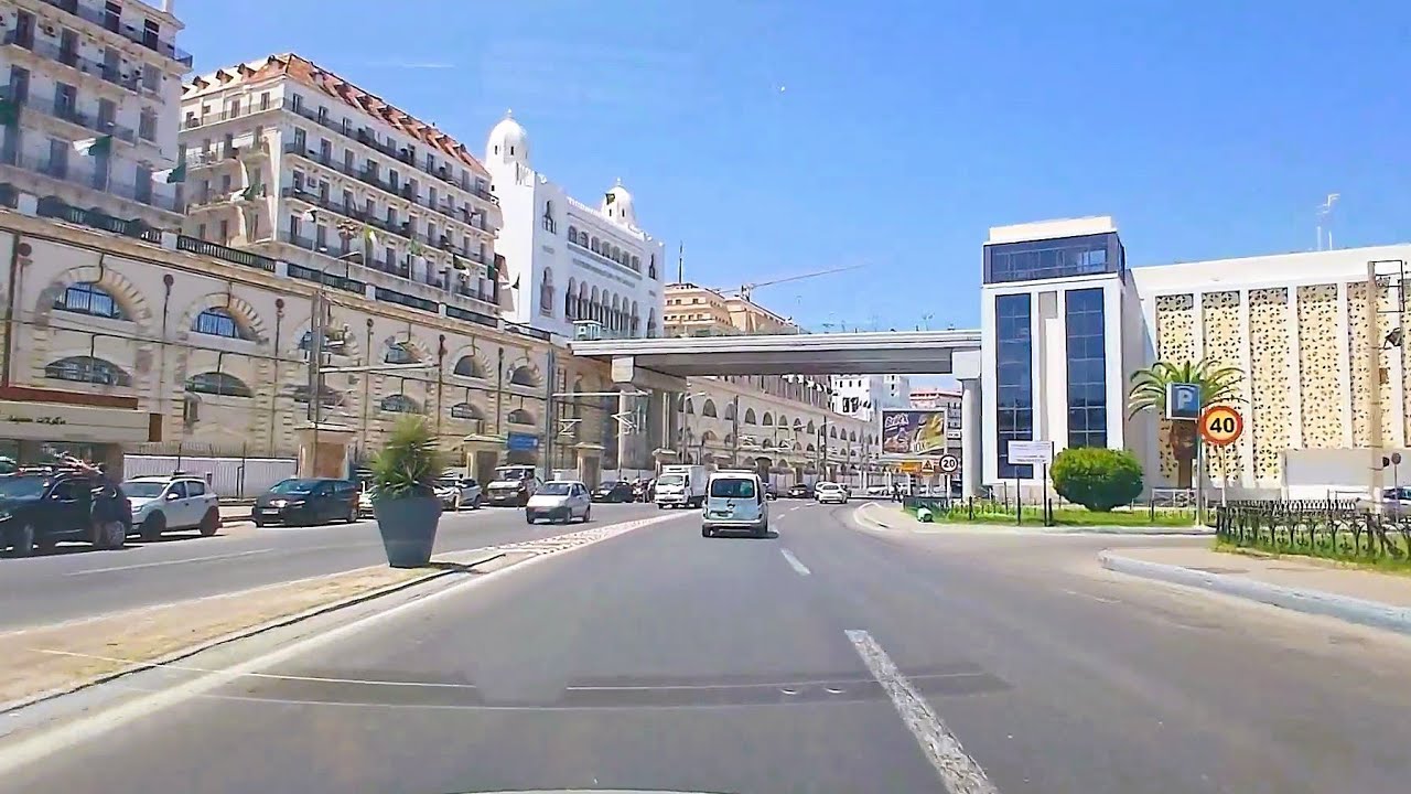 تابعو جولة جميلة على الواجهة البحرية لمدينة الجزائر  NEW ALGIERS BEO SCENIC DRIVE 