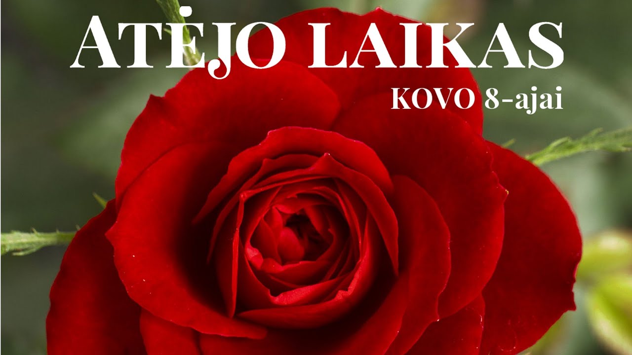 'Atėjo laikas' KOVO 8-ajai!
