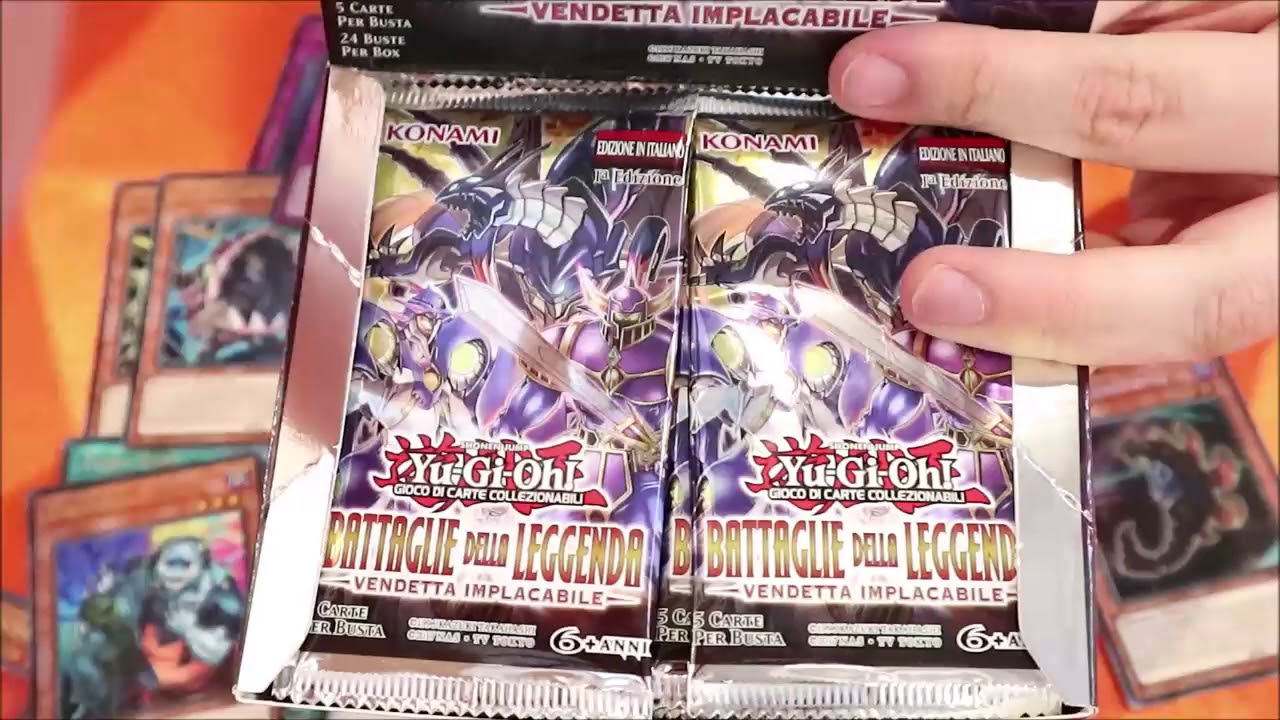 Yu-Gi-Oh! apertura 48 bustine! Battaglie della leggenda vendetta implacabile