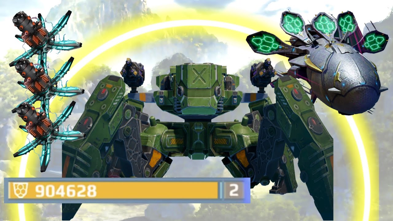 [WR] 900000 Shield Jaeger Gameplay - NEW Northlight Mothership | War Robots