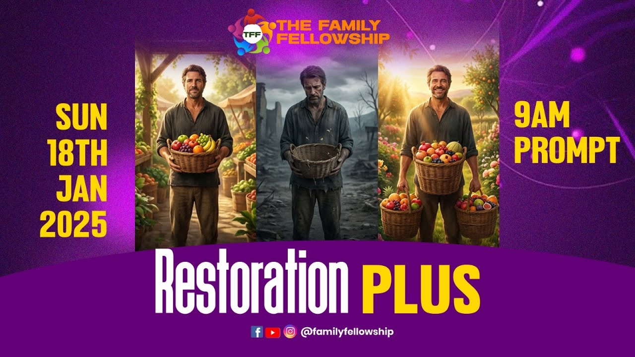 THE FAMILY FELLOWSHIP  ll Sunday Service ll 18th of January, 2026.
