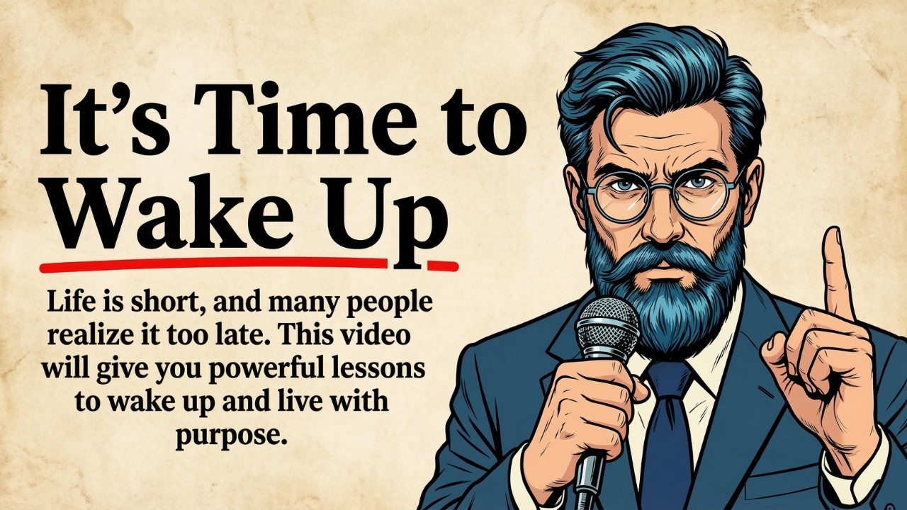 Life is Short. Wake Up. 🛑 Learn English Through Motivation (Graded Reader)