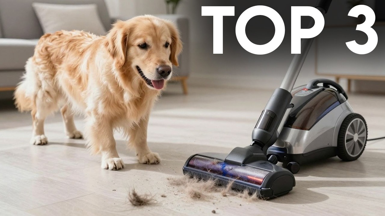 TOP 3 : Meilleur Aspirateur pour Poils d'Animaux 2026
