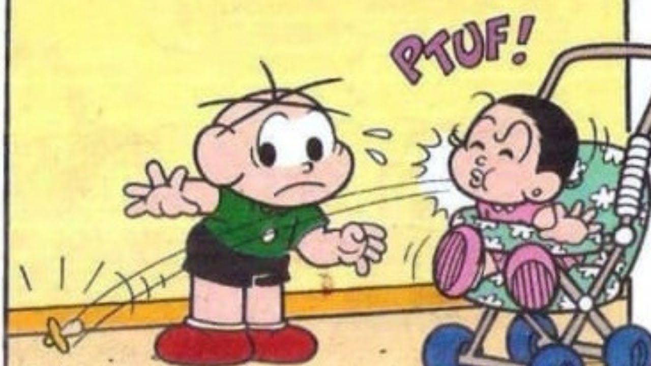 Cebolinha em: DÁ A CHUPETA, DÁ ! | QUADRINHOS DA TURMA DA MÔNICA