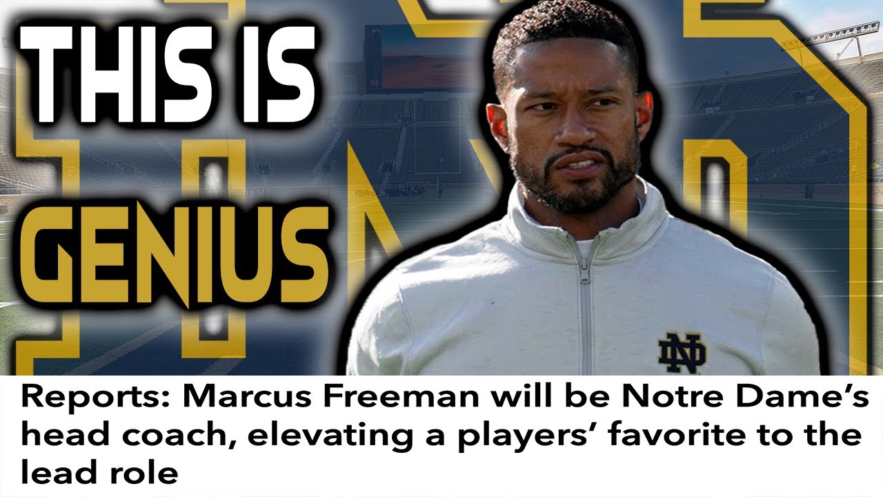 This Was The PERFECT Hire... (Notre Dame Expected To Make Marcus Freeman Next Head Coach)