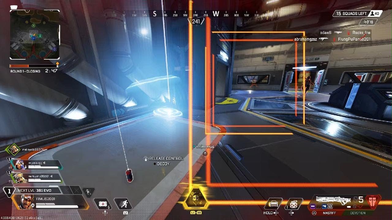 All my teammates left the match but I still made it