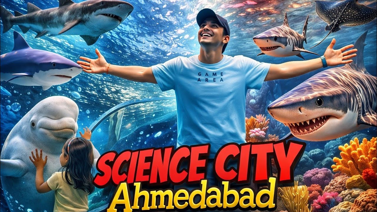 Science city of Ahmedabad | Best aquatic in India | Things to do in Ahmedabad | #ahmedabad #travel