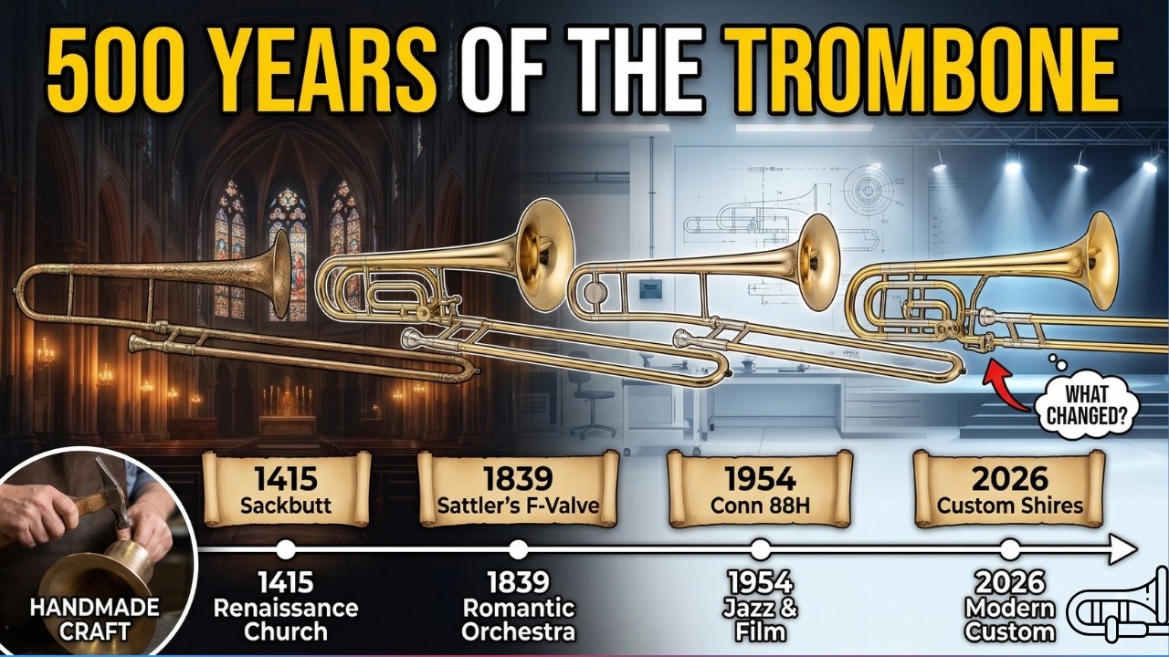 The Complete History of the Trombone: Every Maker & Era Explained