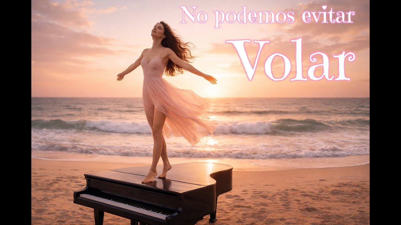 No podemos evitar Volar | Canción de amor a piano.