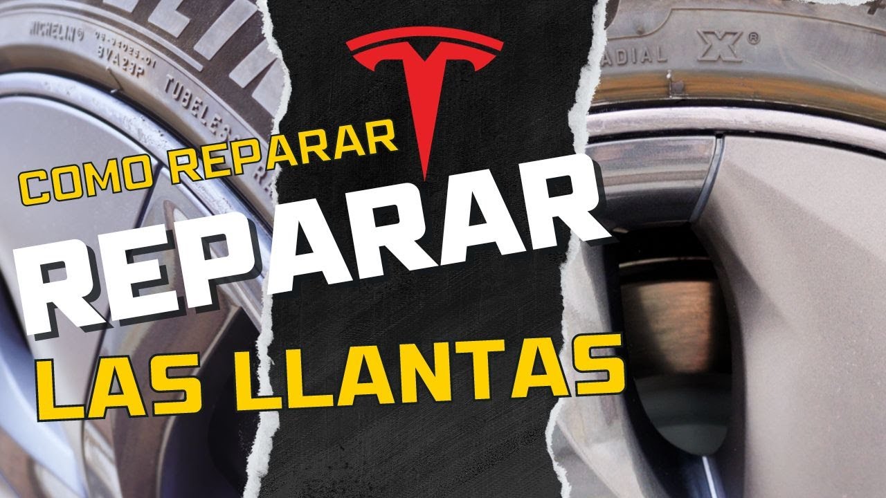 🔧 REPARA las LLANTAS de tu TESLA por 30€ 🚘