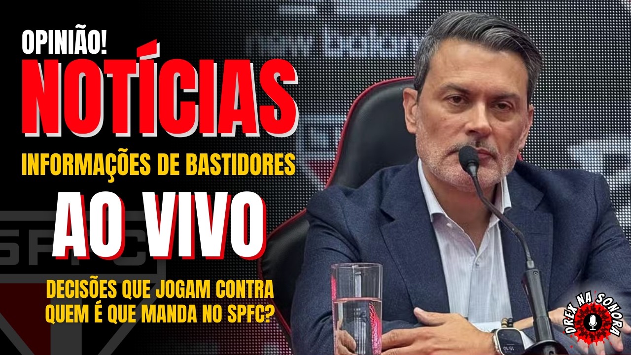 AO VIVO! AMIZADES, IMPOSIÇÕES, EMPRESÁRIOS E JOGADORES | MASSIS É UMA MARIONETE E NÃO MANDA NADA!