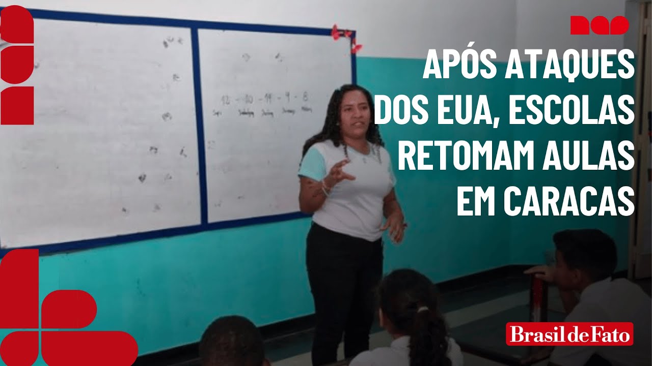 Após ataques dos EUA, escolas retomam aulas em Caracas