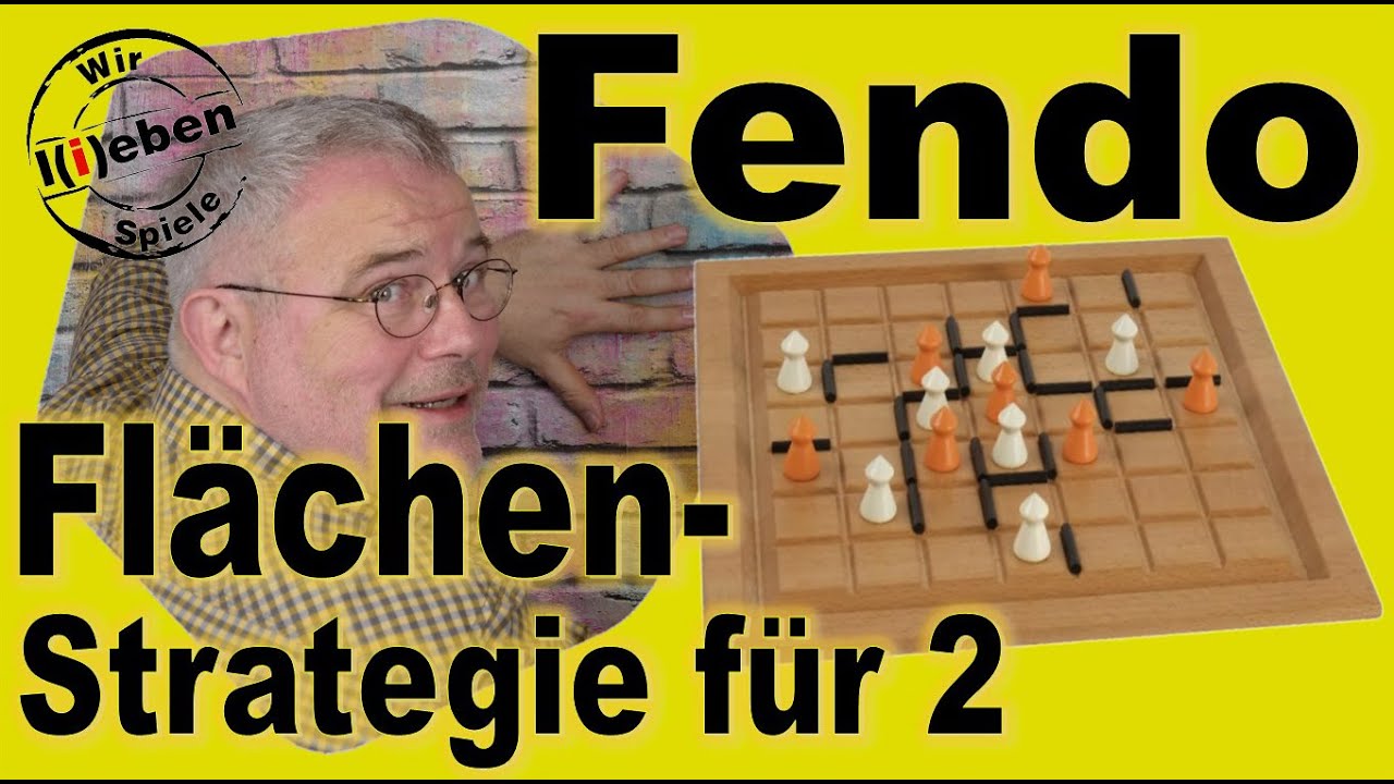 Fendo - einzigartiges Strategiespiel für 2
