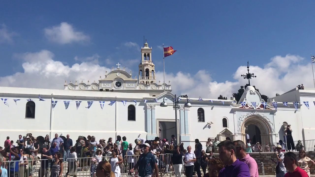 Panagia celebration Tinos 2018