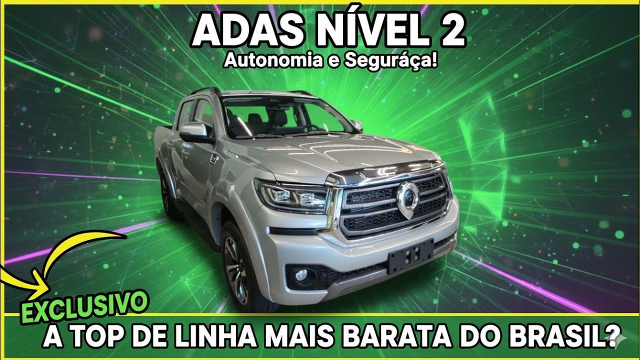 GWM POER P30 EXCLUSIVE: A TOP DE LINHA MAIS BARATA c/ ADAS NÍVEL 2! (Review Completo)