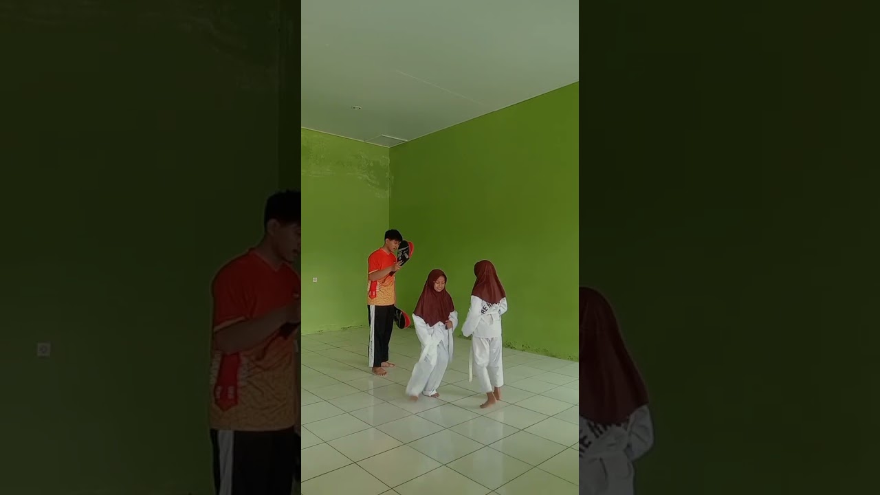 Dua anak doang? Tetep gas latihan taekwondo 👍🏾#taekwondo #sd9tanjungrejo #tanjungrejo
