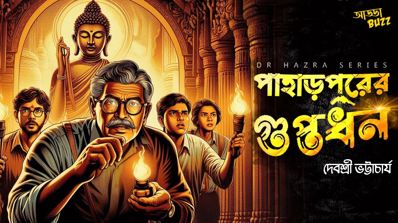 পাহাড়পুরের গুপ্তধন | দেবশ্রী ভট্টাচার্য |প্রফেসর হাজরা | Bengali Audio Story | adventure #addabuzz