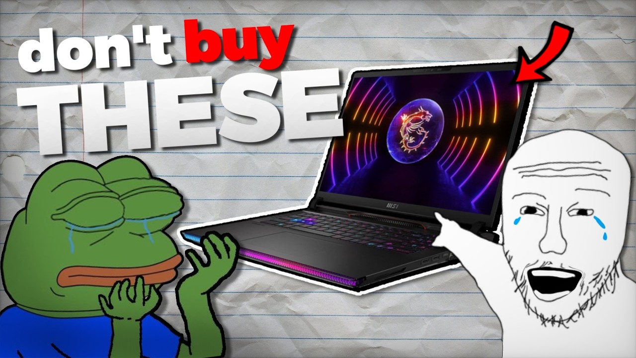 There’s literally no good reason to buy gaming laptops.