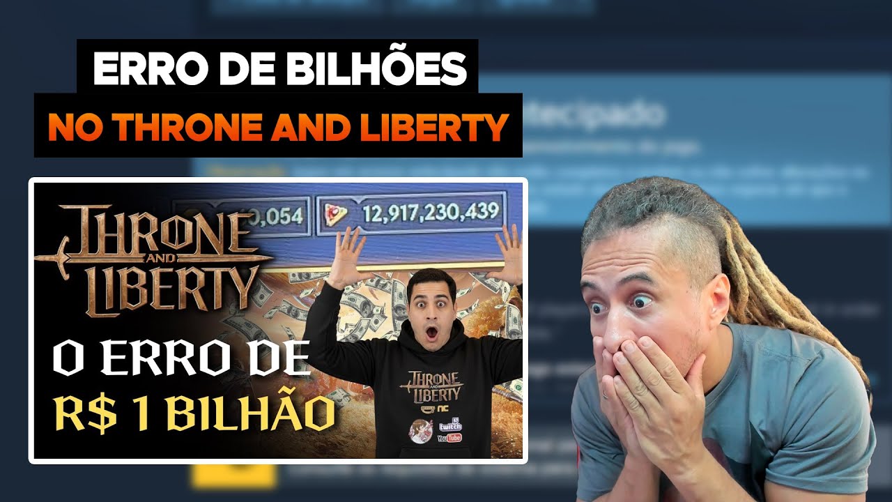 ZEUS REACTS: THE MISTAKE THAT GAVE PLAYERS R$1 BILLION IN CASH ON THRONE AND LIBERTY