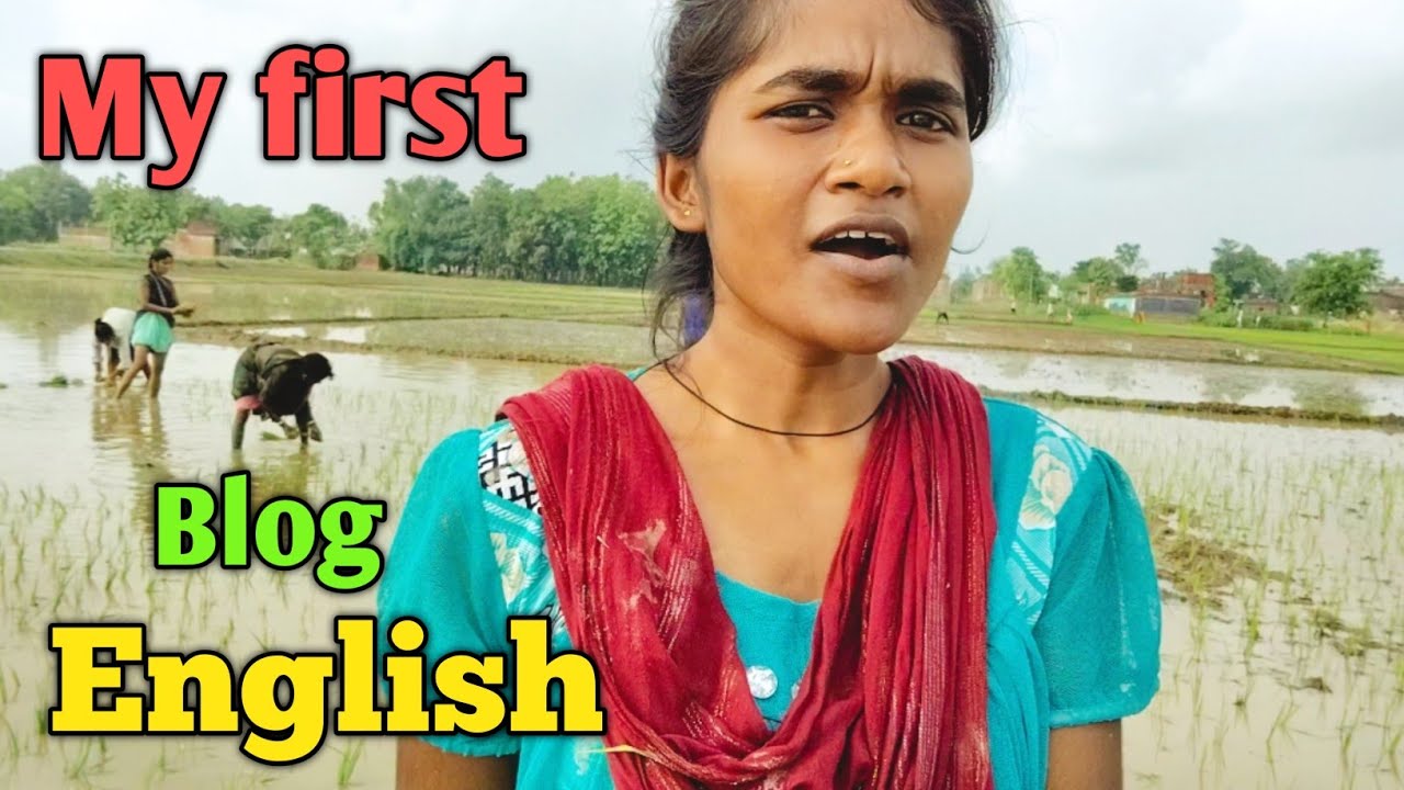My first blog while doing paddy related work ..................🙃🙃☺☺😜😜 || Let me show you how........