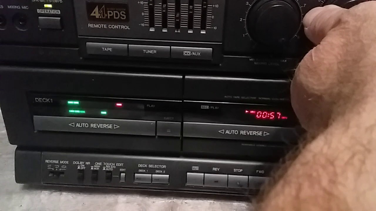 Panasonic RX-CT990 (3) Часть 3. USB/FM/Bluetooth/Remote control.