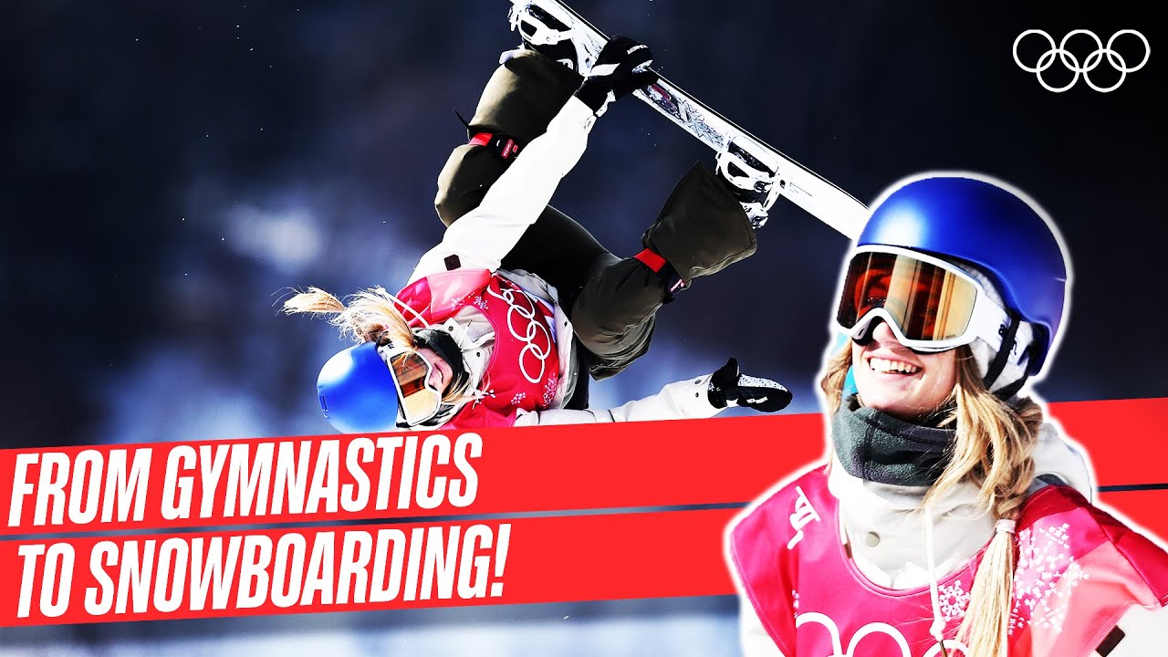 Гимнастка, ставшая олимпийской чемпионкой по сноуборду! Анна Гассер 🏂