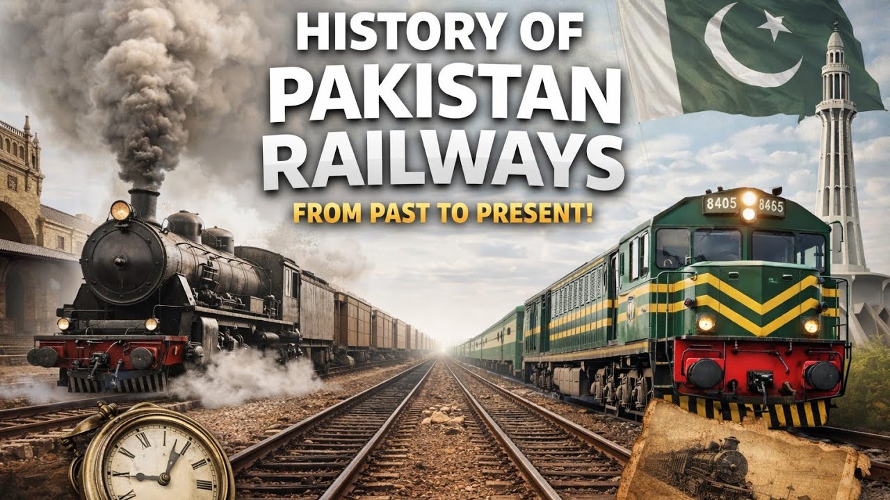 history of Pakistan Railway, complete history and reason of its downfall in Urdu/Hindi