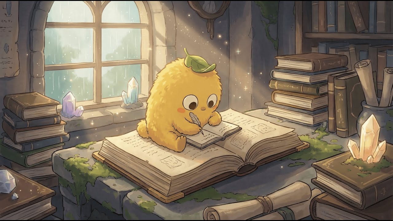 No rush tonight… just keep moving. / Lo-fi for study, work, cute mascot