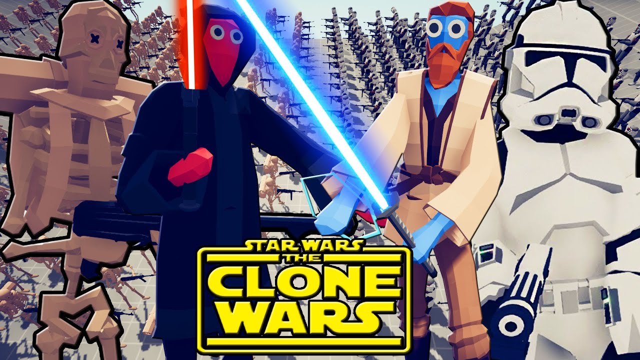 TABS New CLONE WARS Factions! - Totally Accurate Battle Simulator: New Workshop Update