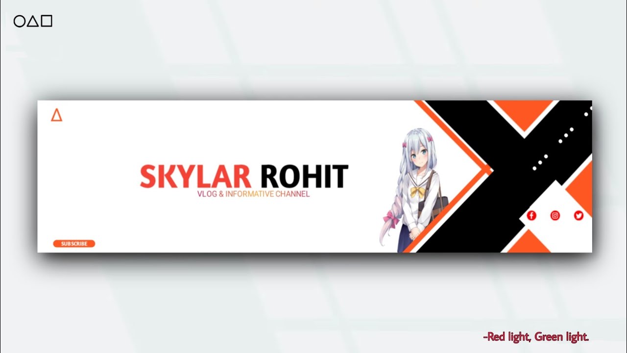 How To Make A Banner For YouTube ||  With Pixellab ||  Skylar Rohit