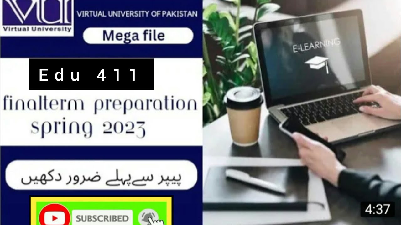 Edu 411 |final exam preparation 2023|v.v.imp mcqs|💯 correct answer| mega file| very helpful✓|#edu411