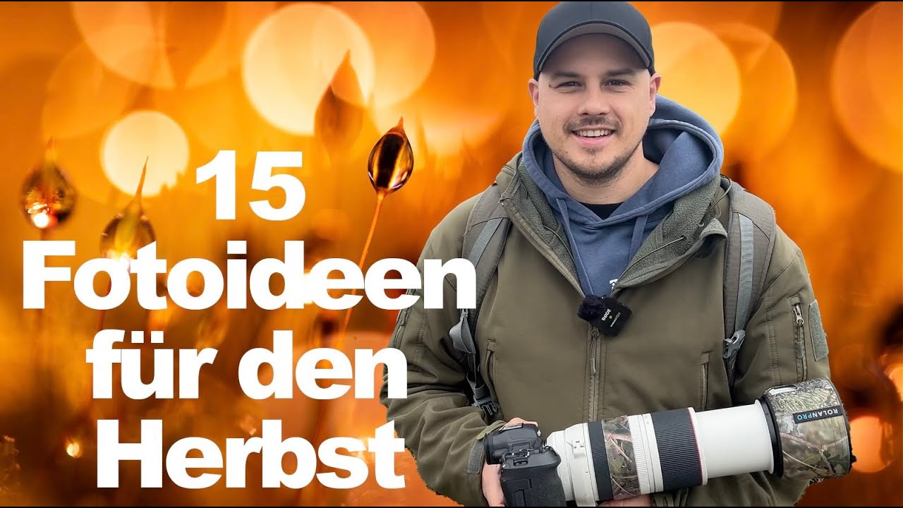 15 Fotoideen für den Herbst - spektakuläre Fotos garantiert