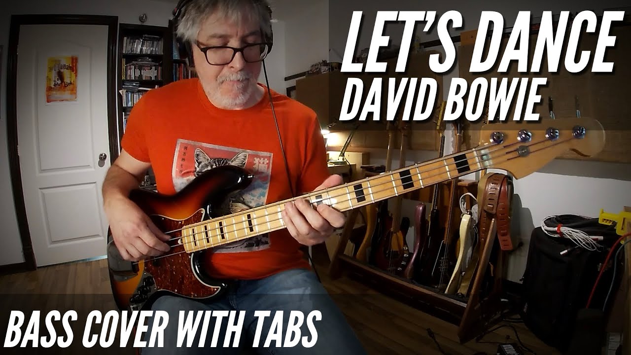 Lets Dance Bass Cover With Tabs