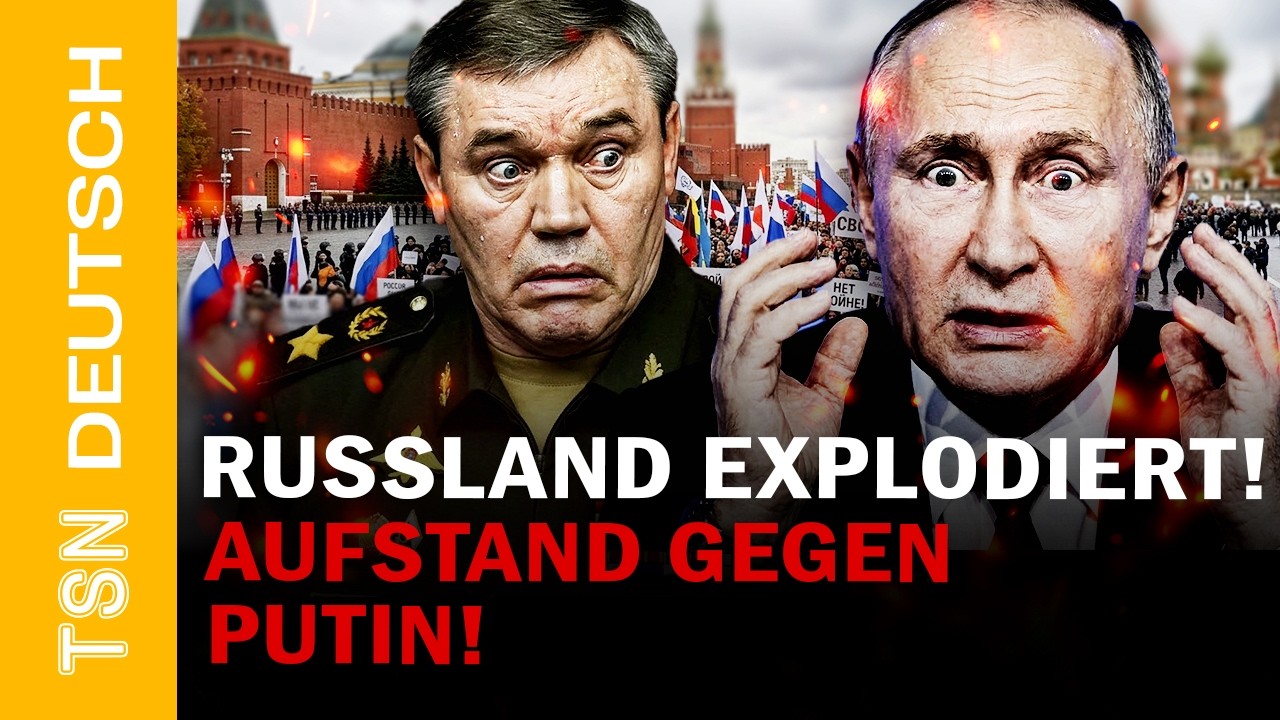 TOTALCHAOS IN RUSSLAND! MOSKAU AM RANDE EINES BÜRGERKRIEGS — DIE LETZTEN TAGE DES PUTIN-REGIMES!