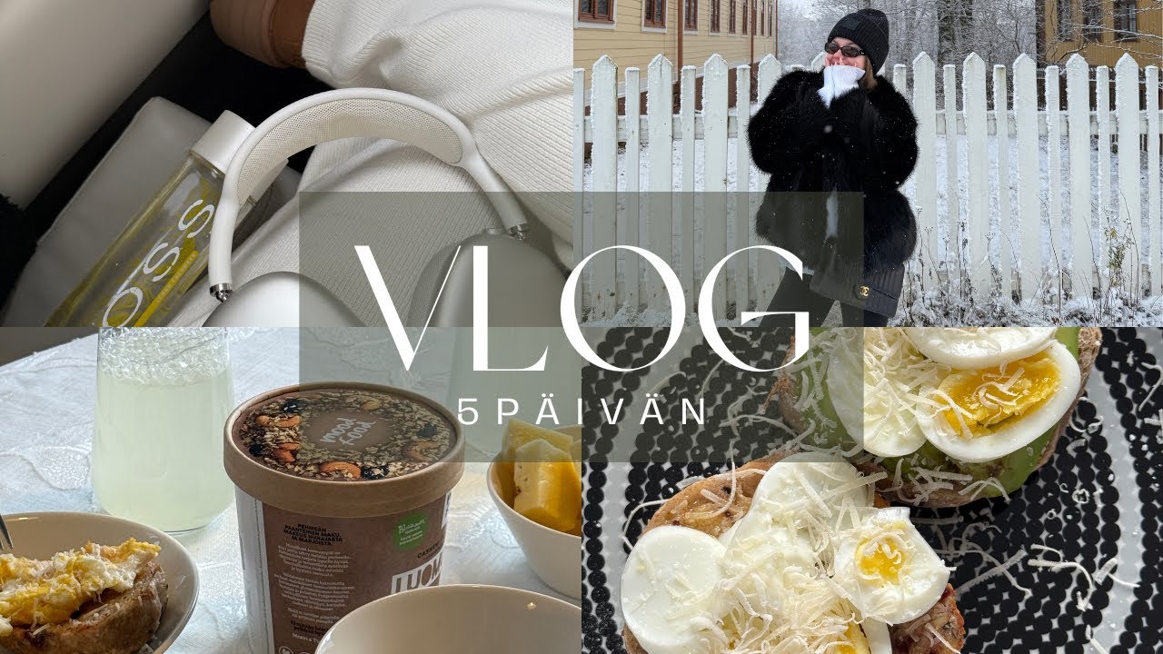 5 päivän VLOG | matkustaminen, kauneusvinkkejä, visiitti Vaasassa | KIONA AMELIA
