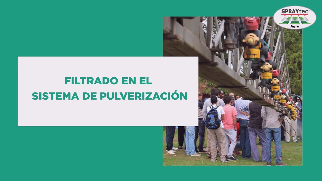 Capacitaciones Pulverización Agrícola - 3 Filtrado en el sistema de pulverización