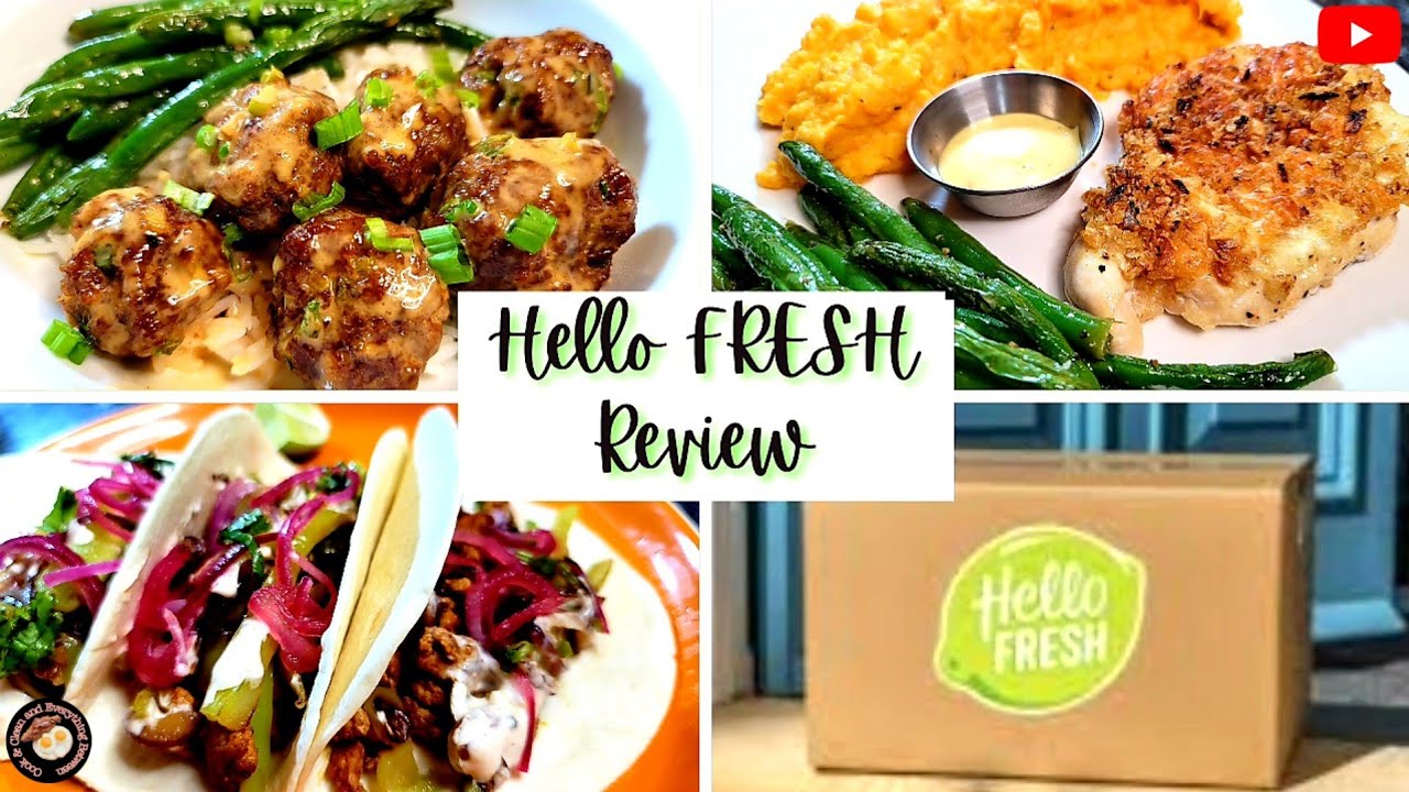 Hello Fresh Review NOT SPONSORED | Hello Fresh Unboxing and Cooking