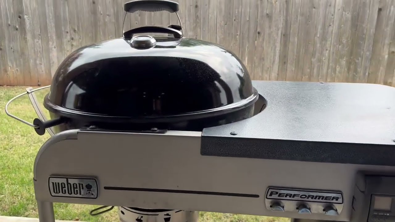 Weber Performer Deluxe Charcoal Grill and BBQ 6 Year Honest Detailed Review and Look at Grill