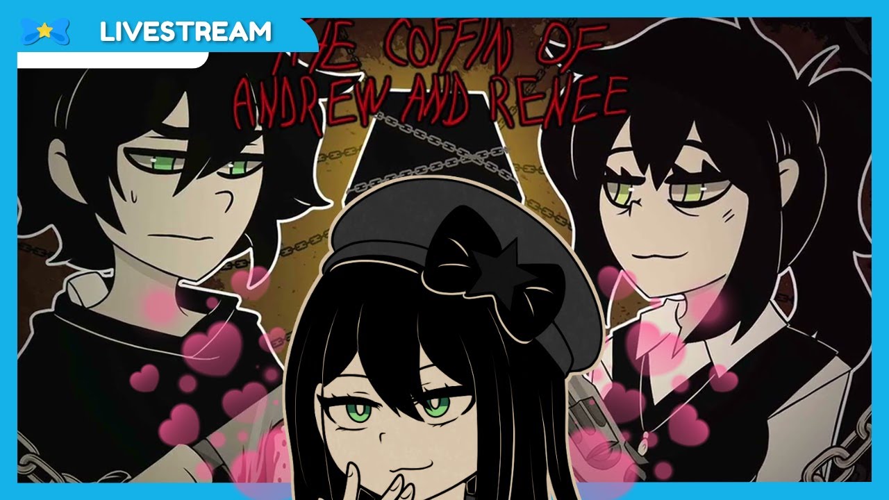 #4【THE COFFIN OF ANDREW & RENEE】 Let's try to finish a route! 🔪 【Nyaru ★ Idol VTuber】