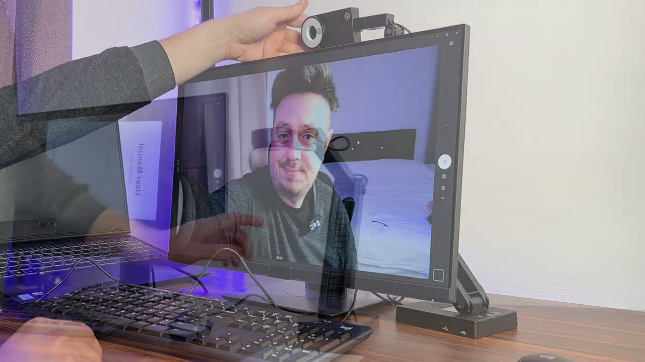 Kitchbai 12MP Document Camera for Teachers with 9X Zoom