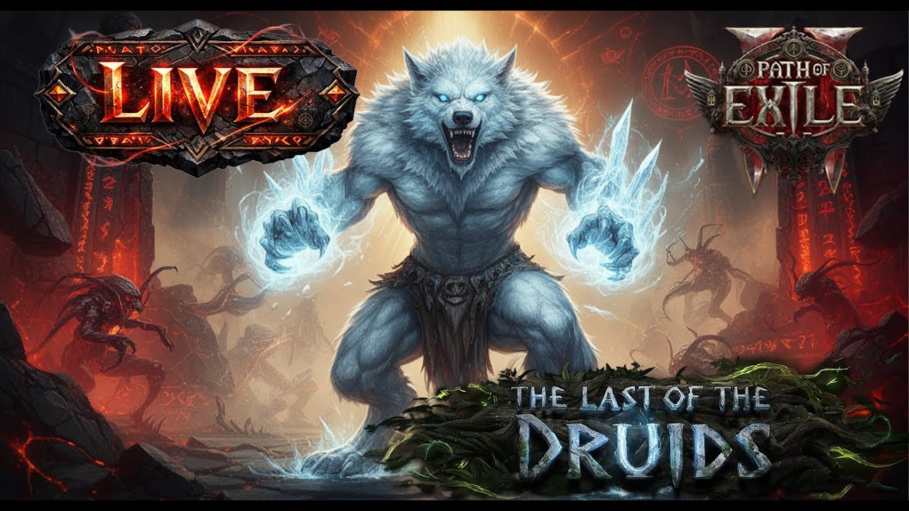 PoE2 Abyssal Lunar Shaman - Wolfman Path of Exile High Level Gameplay