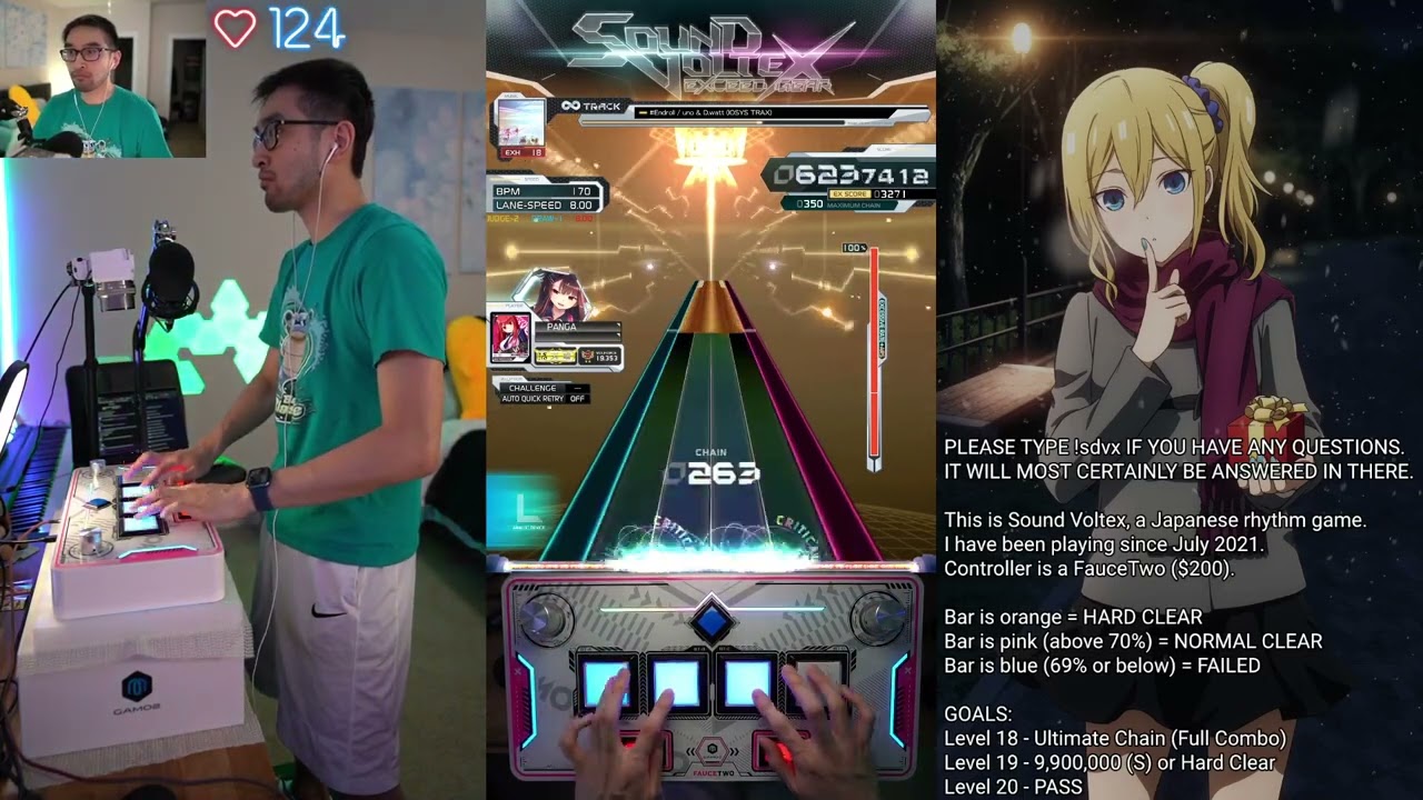 【SDVX EG コナステ】 #Endroll [EXH] S (Hand Shot)