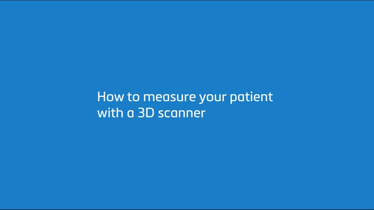 Materialise Motion | How to Measure Your Patient with a 3D Scanner