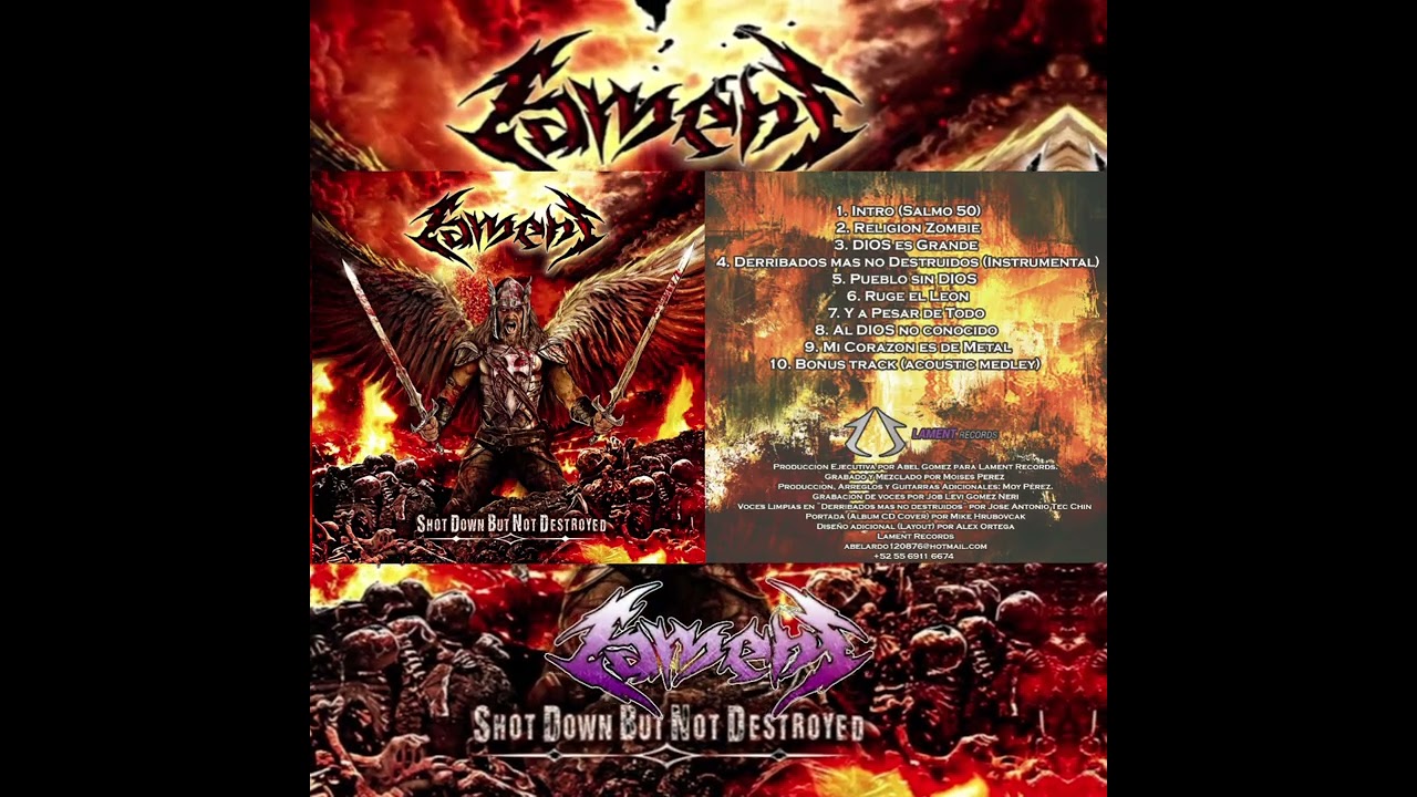LAMENT - Shot Down But Not Destroyed - Full Álbum.
