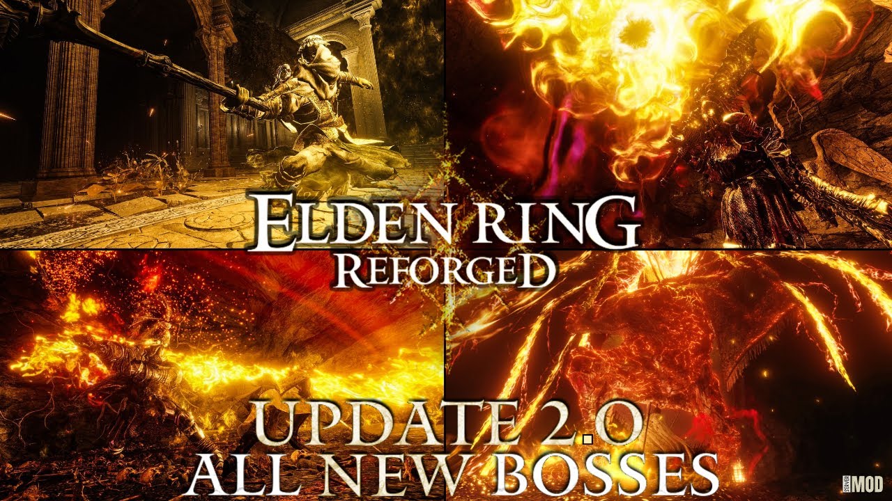 Elden Ring Reforged Update 2.0 - ALL New Bosses Showcase (ERR) | Elden Ring Mods