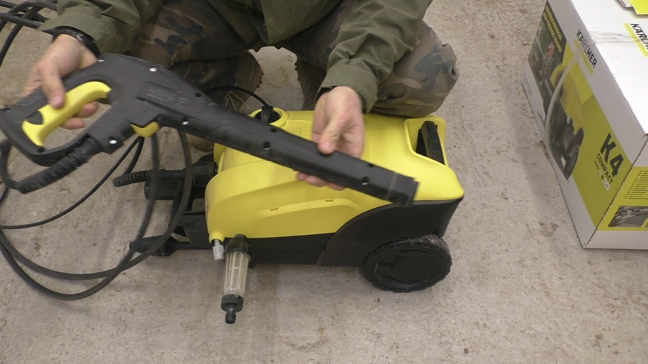 Мойка высокого давления KARCHER K4 Compact (артикул: 139283)